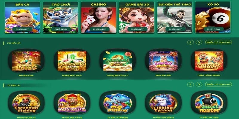 GIới thiệu Cwin về các Trò chơi đa dạng phong phú